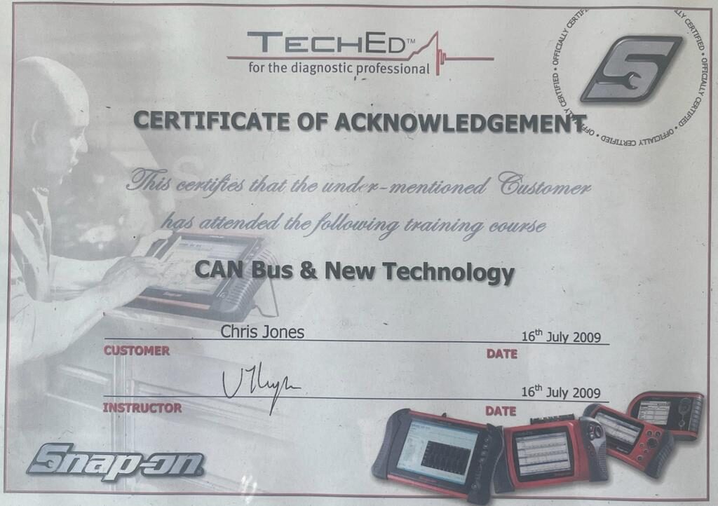 Snap-on TechEd CAN Bus New Technology